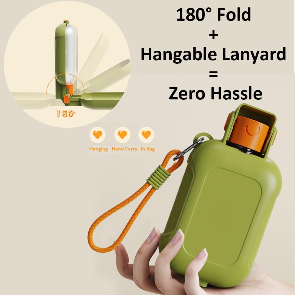 Portable 2-in-1 Outdoor Pet Water Bottle & Snack Cup Secondary image