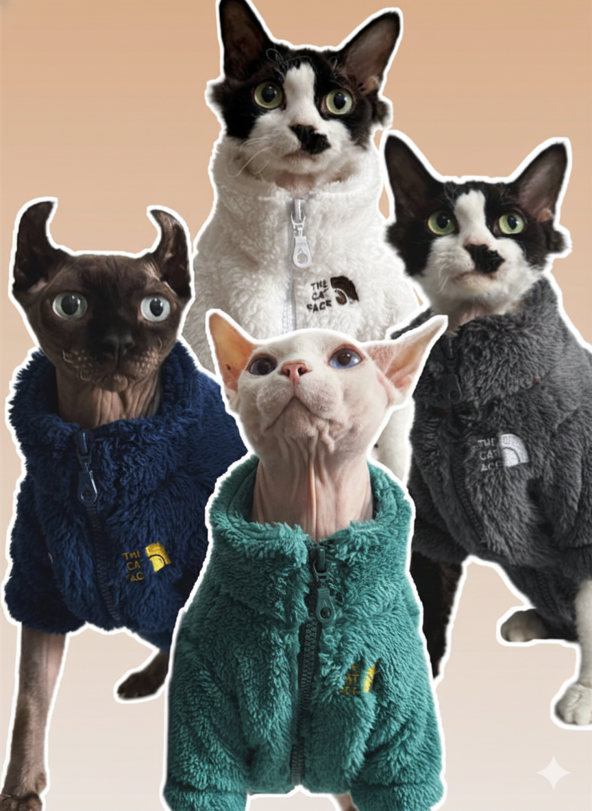 Premium Sherpa Fleece Pet Jacket Main image