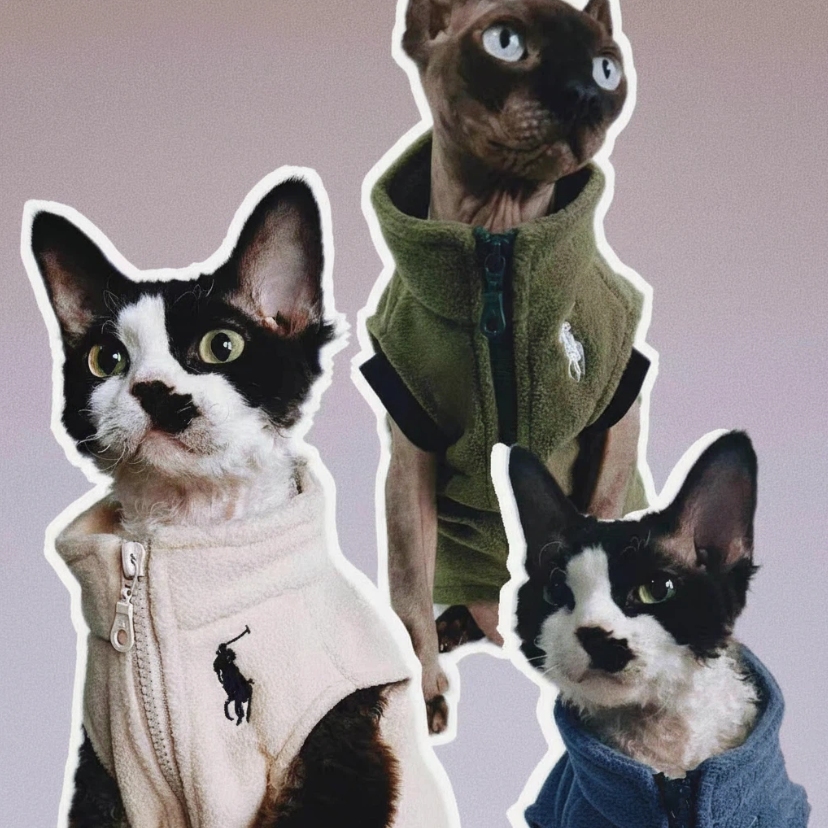 Premium Sherpa Fleece Pet Vest Main image