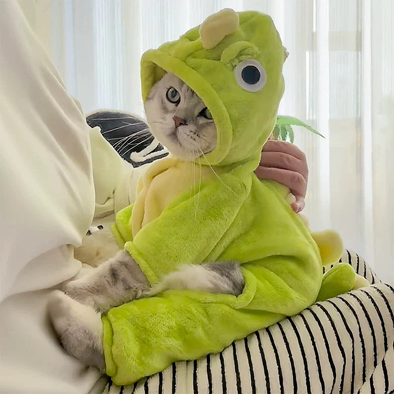 Whimsical Dinosaur Pet Onesie Main image